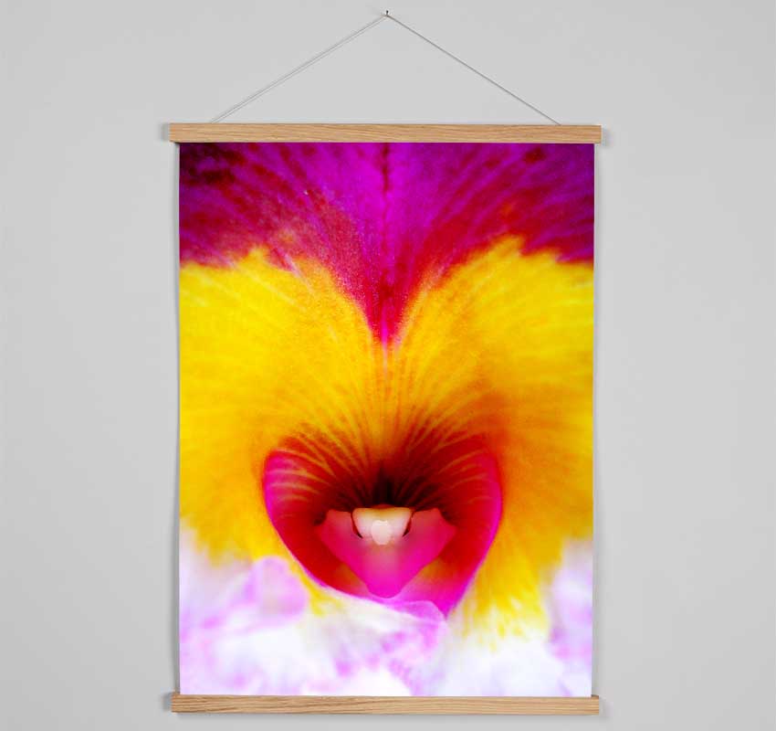 Flower Lips Hanging Poster - Wallart-Direct UK