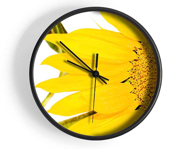 Close-Up Petal Sunflower Clock - Wallart-Direct UK