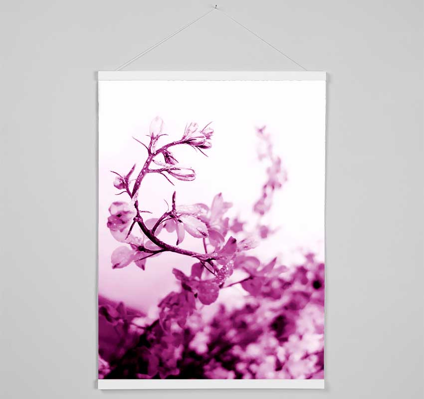 Cherry Blossom Hanging Poster - Wallart-Direct UK