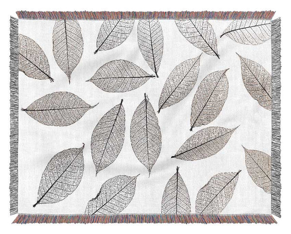 Leaves Power Woven Blanket