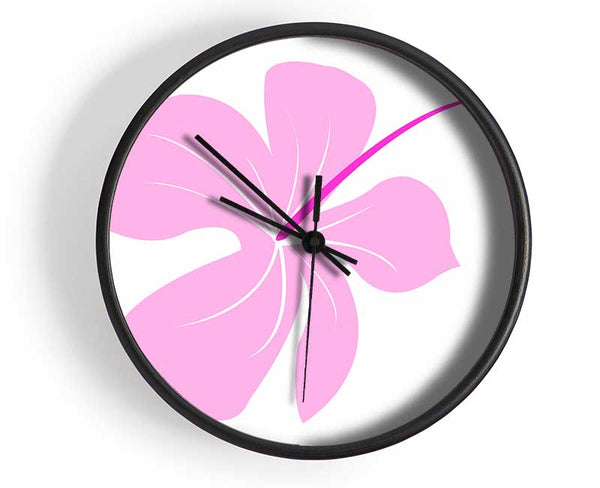 Pink Bloom Clock - Wallart-Direct UK