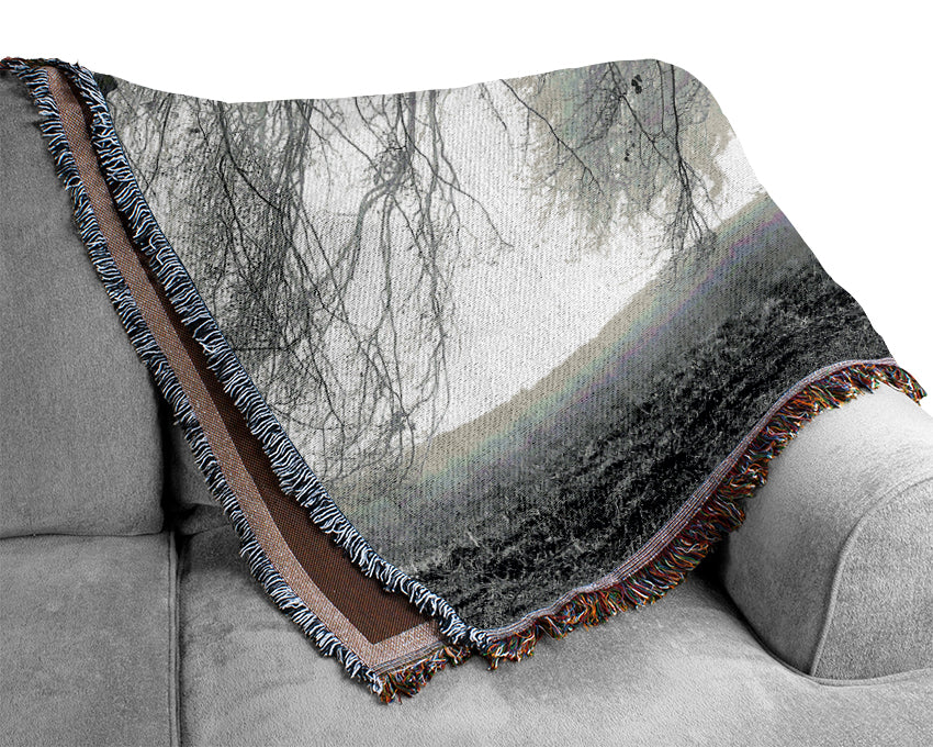 Heavy Branches Woven Blanket