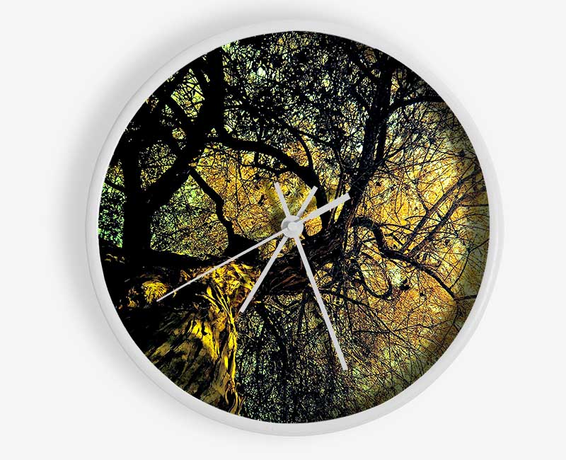 Ancient Tree Clock - Wallart-Direct UK