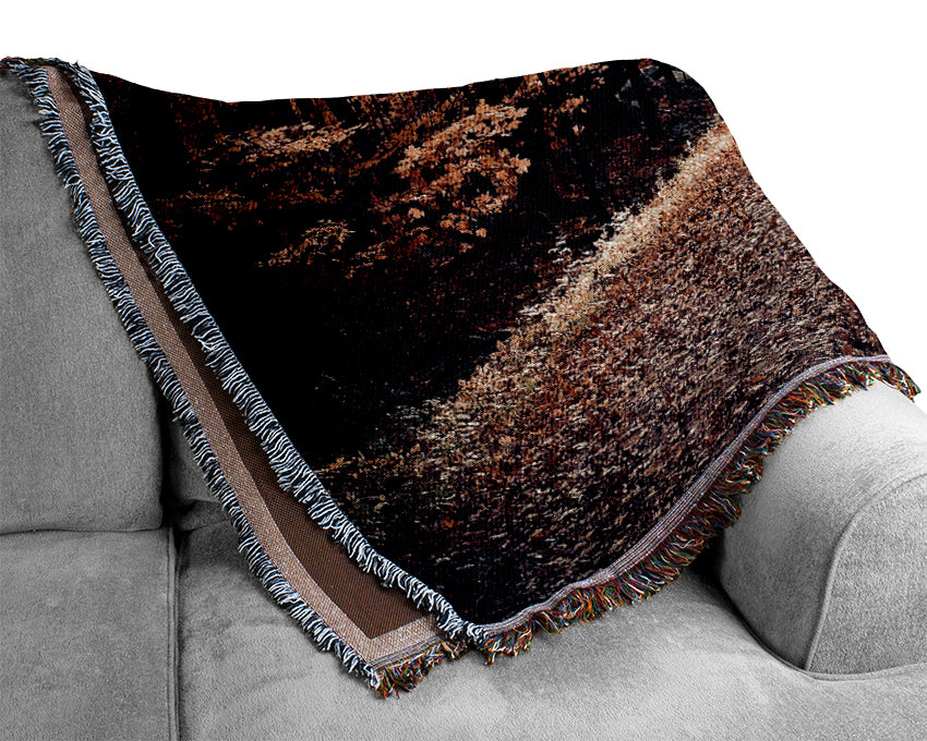 Forest Road Woven Blanket