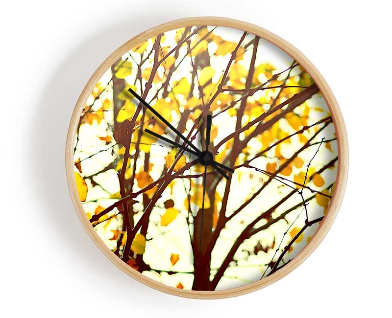 Light In The Forest Clock - Wallart-Direct UK