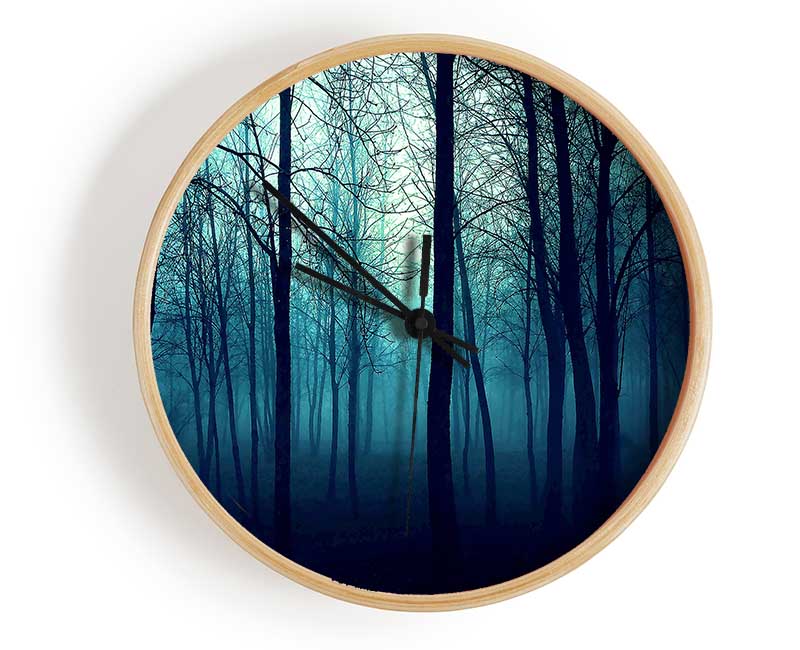 Dark Forest Clock - Wallart-Direct UK