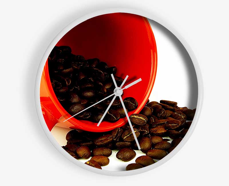 Coffee Bean Magic Clock - Wallart-Direct UK