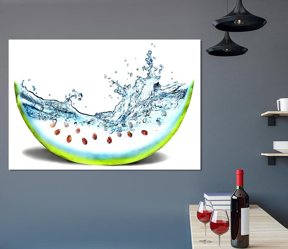 Watermelon Creativity Print Poster Wall Art