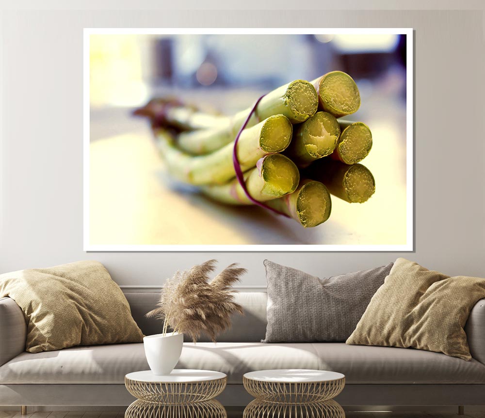 Asparagus 2 Print Poster Wall Art