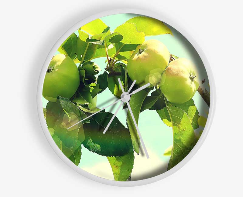 Apple Tree Clock - Wallart-Direct UK