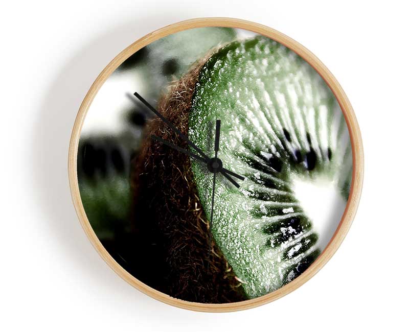 Fresh Kiwi 1 Clock - Wallart-Direct UK