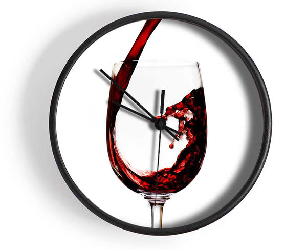 Pouring Red Wine Clock - Wallart-Direct UK