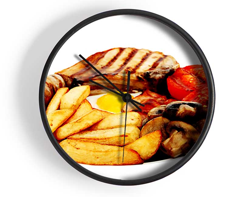 Breakfast Clock - Wallart-Direct UK