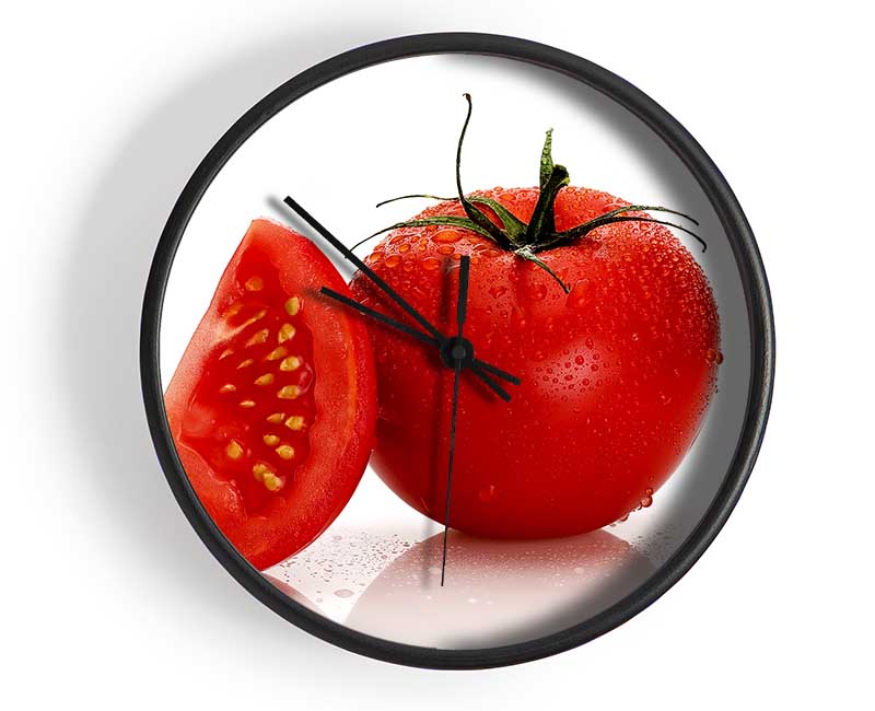 Dewdrop Tomato Clock - Wallart-Direct UK