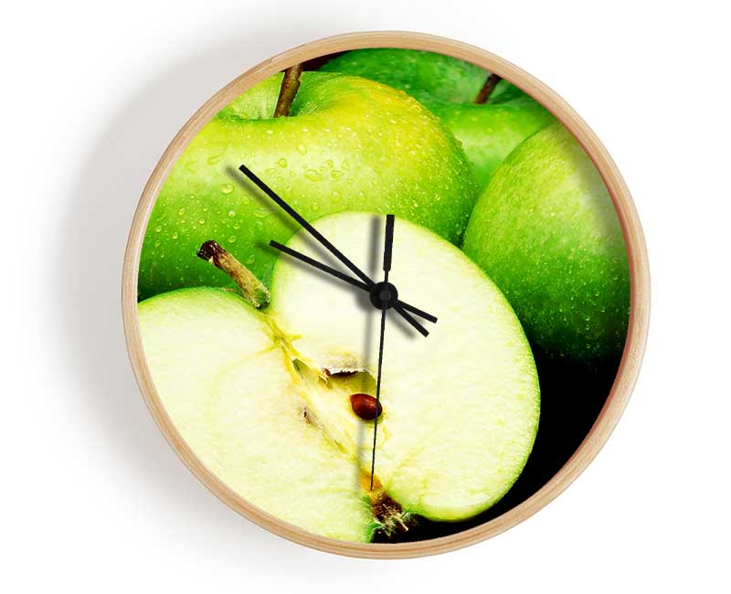 Granny Smiths Clock - Wallart-Direct UK