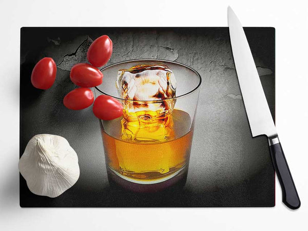 On The Rocks Glass Chopping Board