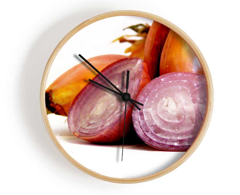 Onion Affair Clock - Wallart-Direct UK