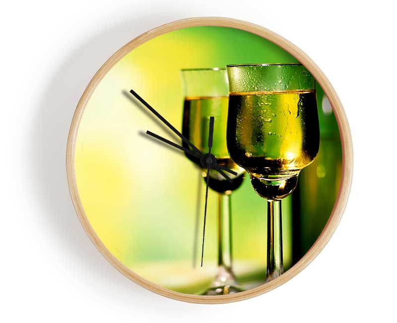 Wine Lovers Clock - Wallart-Direct UK