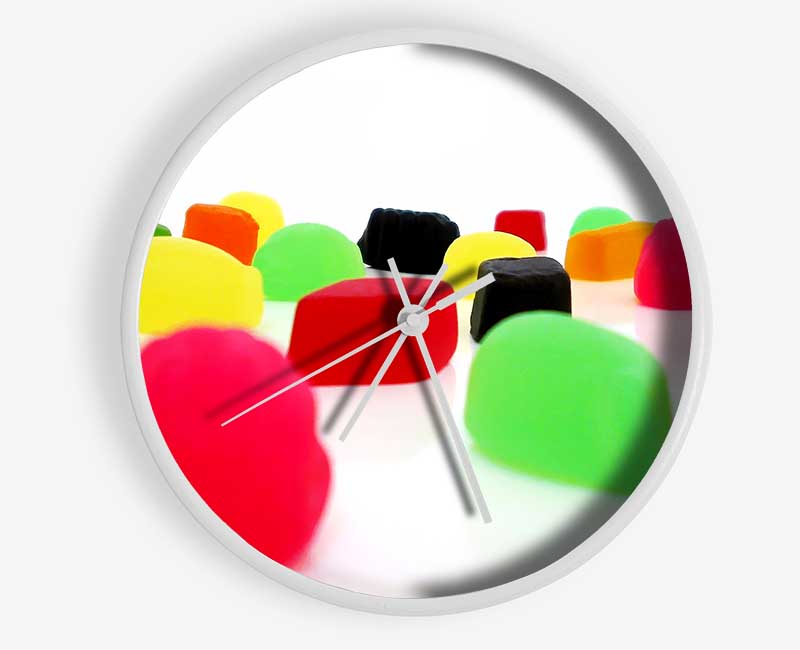 Juicy Winegums Clock - Wallart-Direct UK