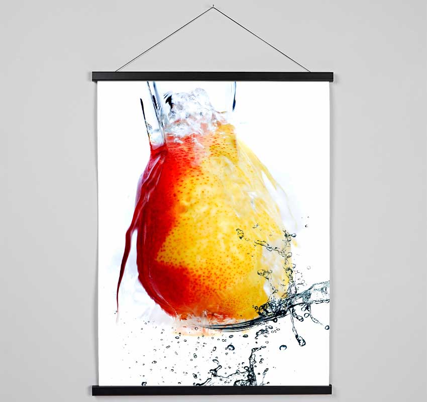 Peach Waterfall Hanging Poster - Wallart-Direct UK