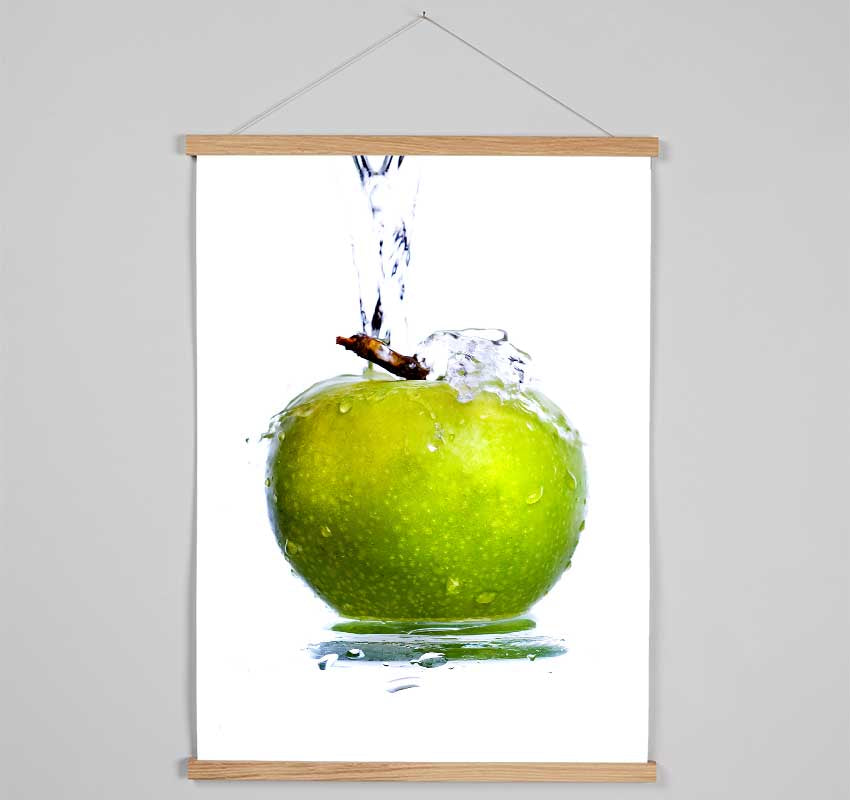 Apple Waterfall Hanging Poster - Wallart-Direct UK