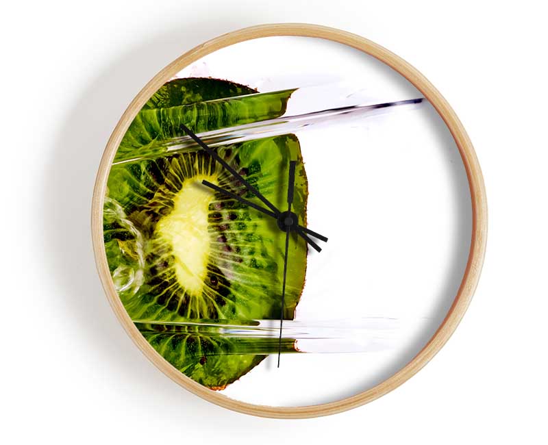 Kiwi Waterfall Clock - Wallart-Direct UK