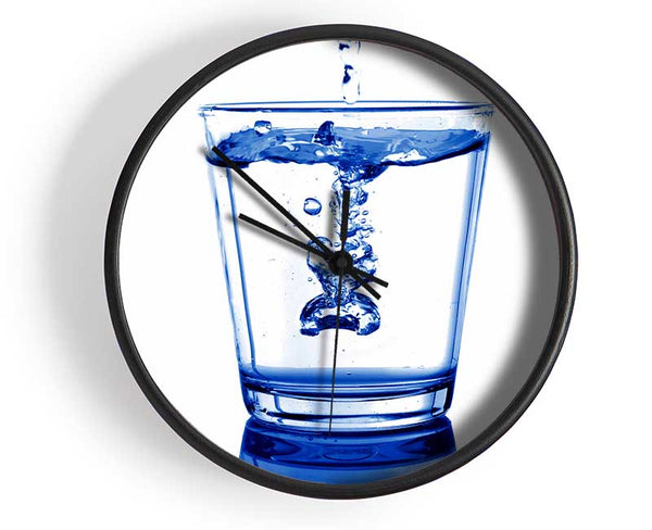 Water Glass Clock - Wallart-Direct UK