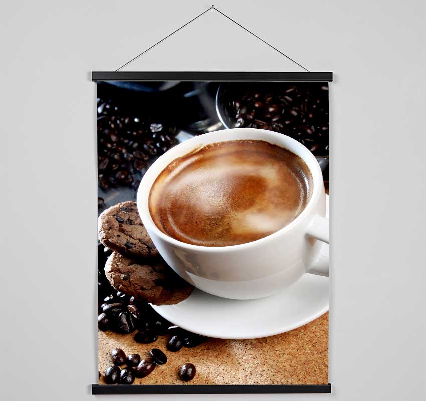 Cappuccino Treat Hanging Poster - Wallart-Direct UK