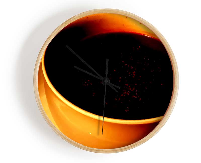 Coffee In Sunlight Clock - Wallart-Direct UK