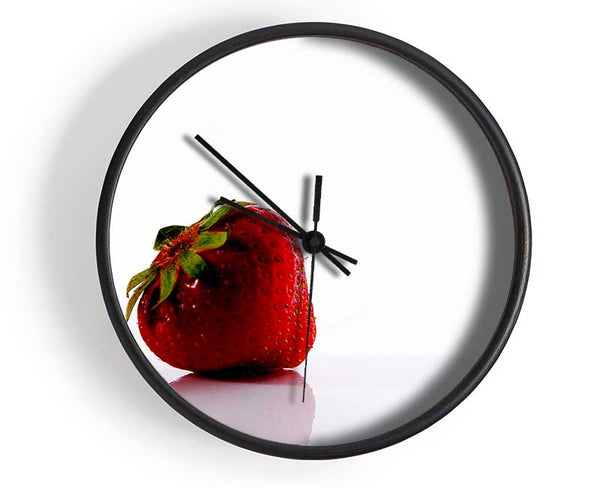 Lonely Strawberry Clock - Wallart-Direct UK