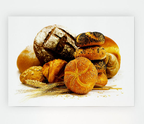 Bread Choice Print Poster Wall Art