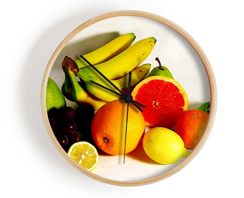 Fruit Harvest Clock - Wallart-Direct UK