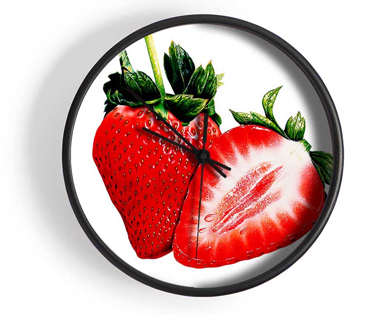 Strawberrys Clock - Wallart-Direct UK