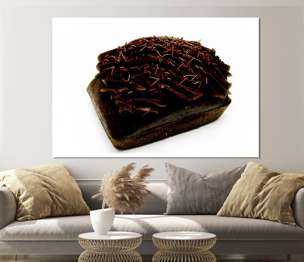 Chocolate Cake Heaven Print Poster Wall Art