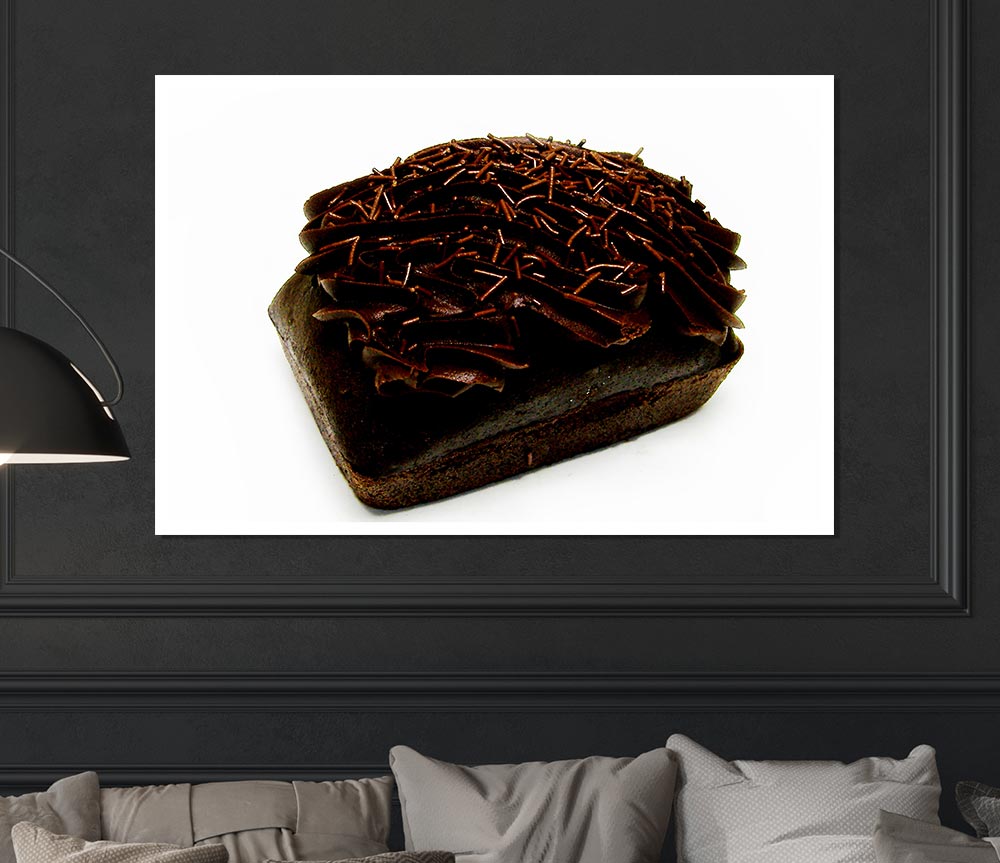 Chocolate Cake Heaven Print Poster Wall Art