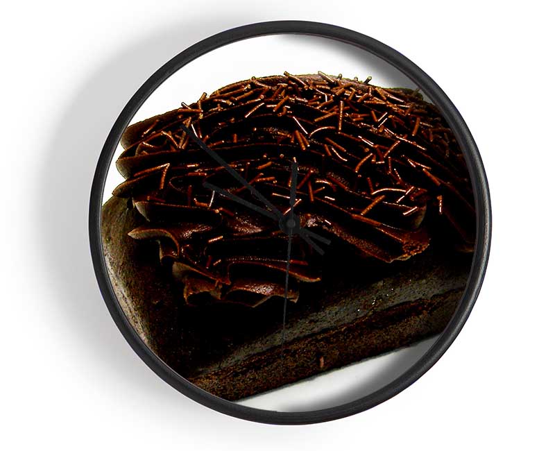 Chocolate Cake Heaven Clock - Wallart-Direct UK