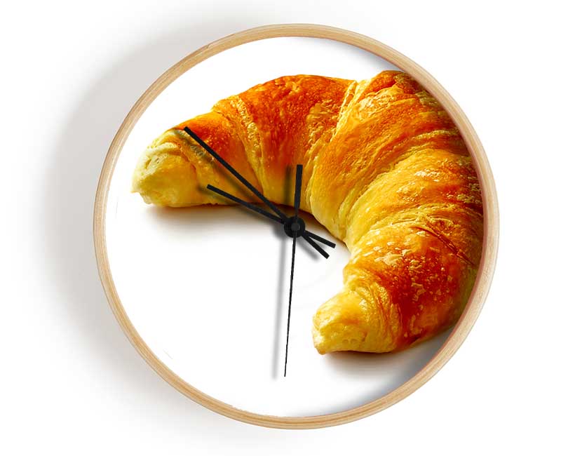 Croissant Delight Clock - Wallart-Direct UK