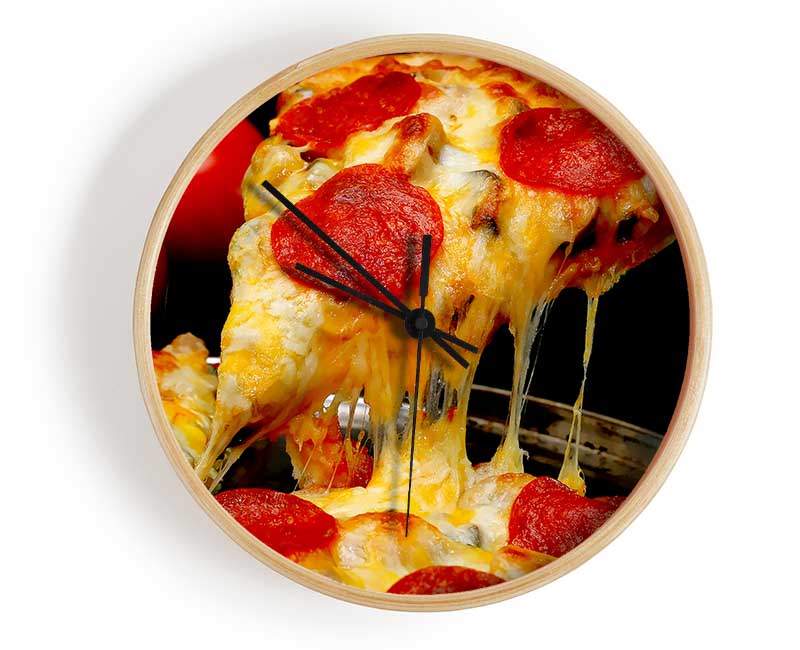 Pizza Heaven Clock - Wallart-Direct UK