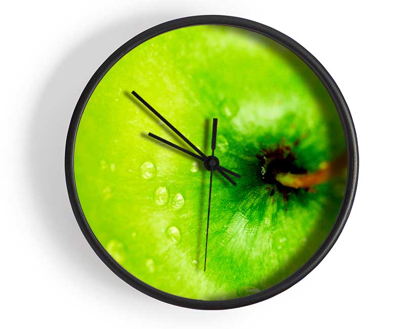 Dewdrop Apple Clock - Wallart-Direct UK