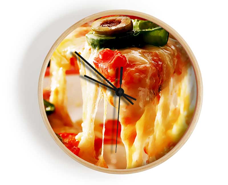 Pizza Offering Clock - Wallart-Direct UK