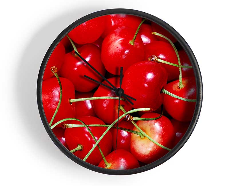 Cherry Ocean Clock - Wallart-Direct UK