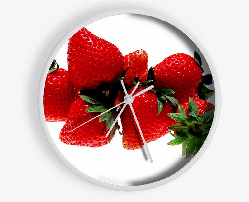 Strawberry Mountain Clock - Wallart-Direct UK