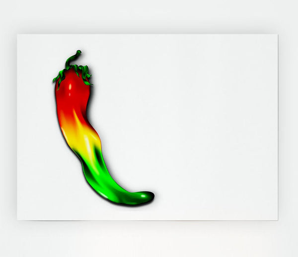 Chilli Pepper Print Poster Wall Art