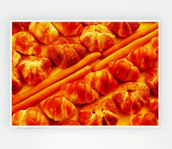 Bakery Selection Print Poster Wall Art