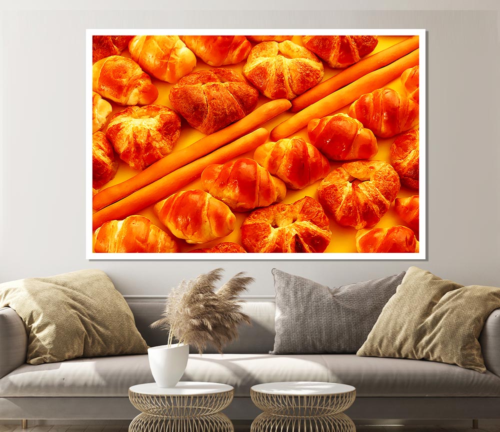 Bakery Selection Print Poster Wall Art