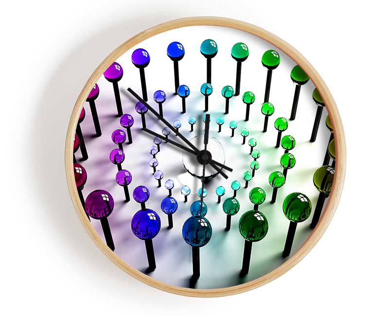 Lollypops Clock - Wallart-Direct UK