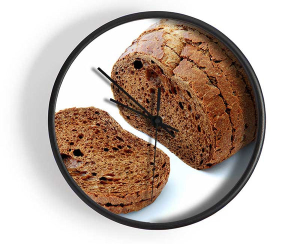 Brown Bread Clock - Wallart-Direct UK