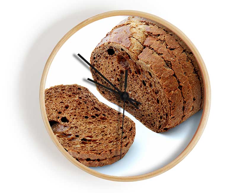 Brown Bread Clock - Wallart-Direct UK