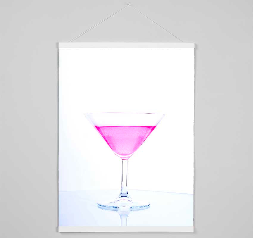 Pink Lagoon Cocktail Hanging Poster - Wallart-Direct UK