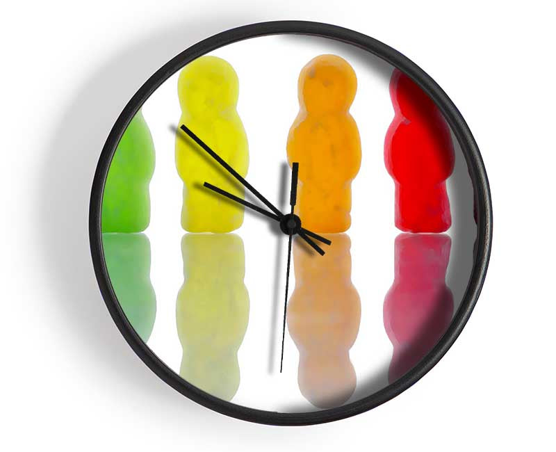 Jelly Baby March Clock - Wallart-Direct UK